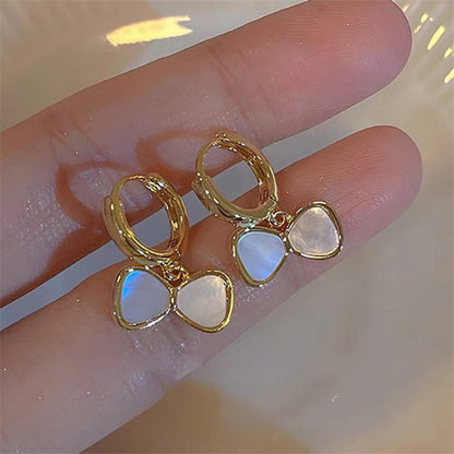 2022 Korean New Simple Temperament Circle Pearl Earrings Fashion Small Versatile Earrings  Jewelry